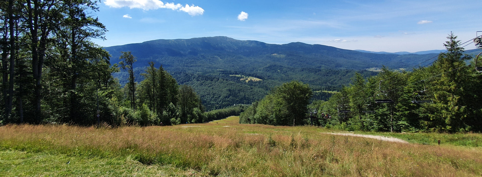 Babia Góra - widok na masyw
