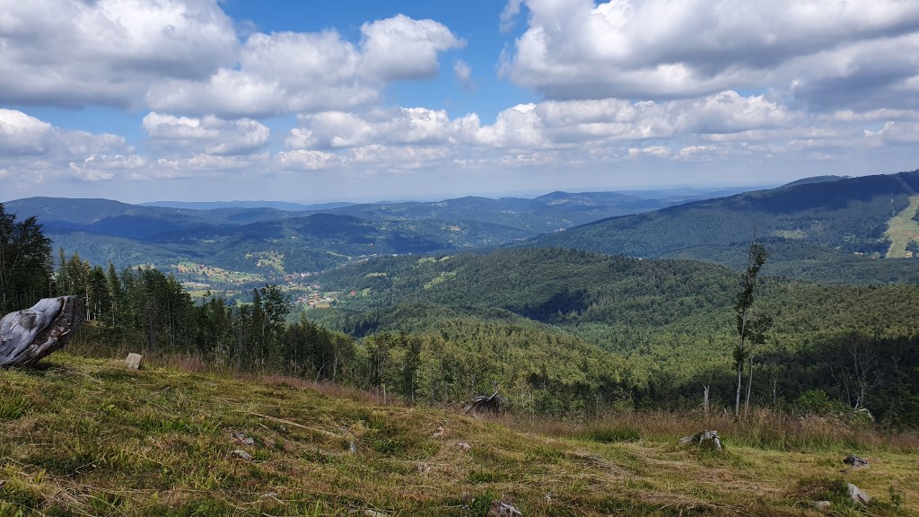 Widoki z Polany Karczmarczykowej