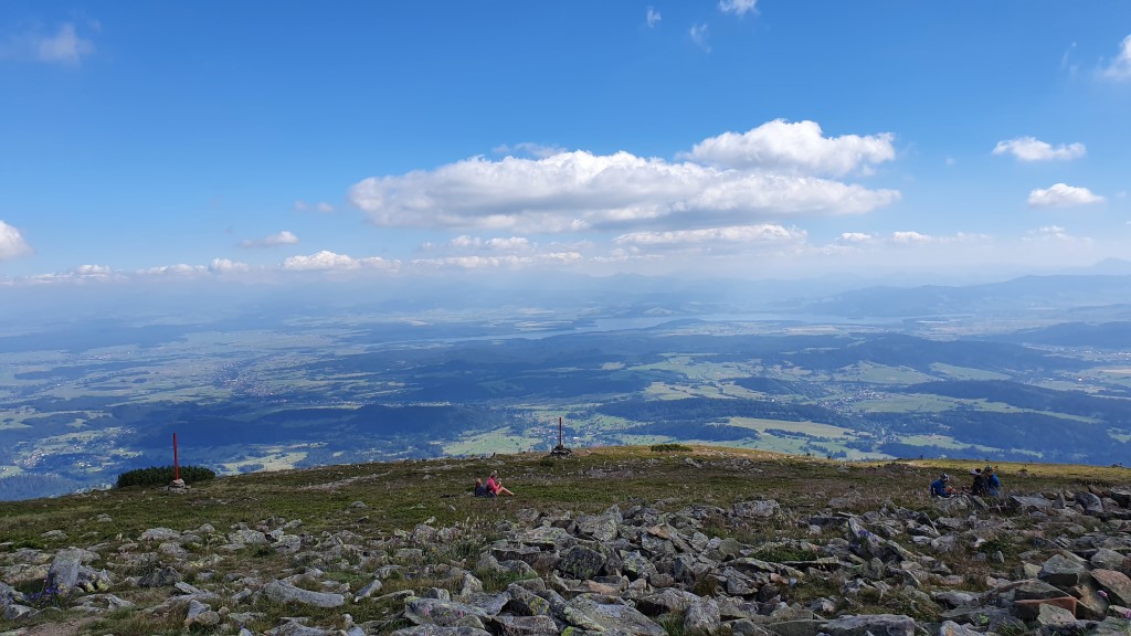 Babia Góra- widok Orawa