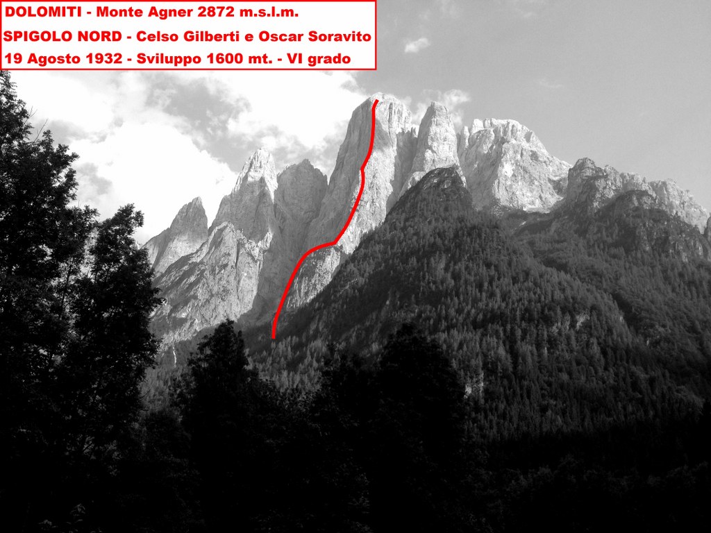 Monte Agner - Spigoli Nord