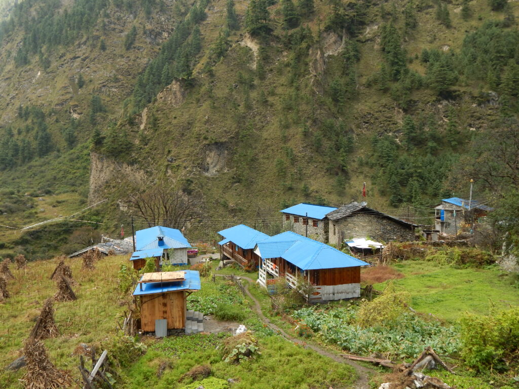 lodga trekking w himalajach
