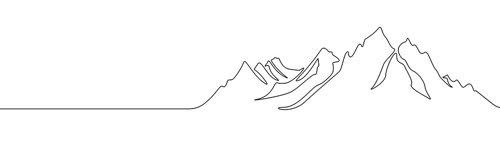 góry rysunek korona skalnika