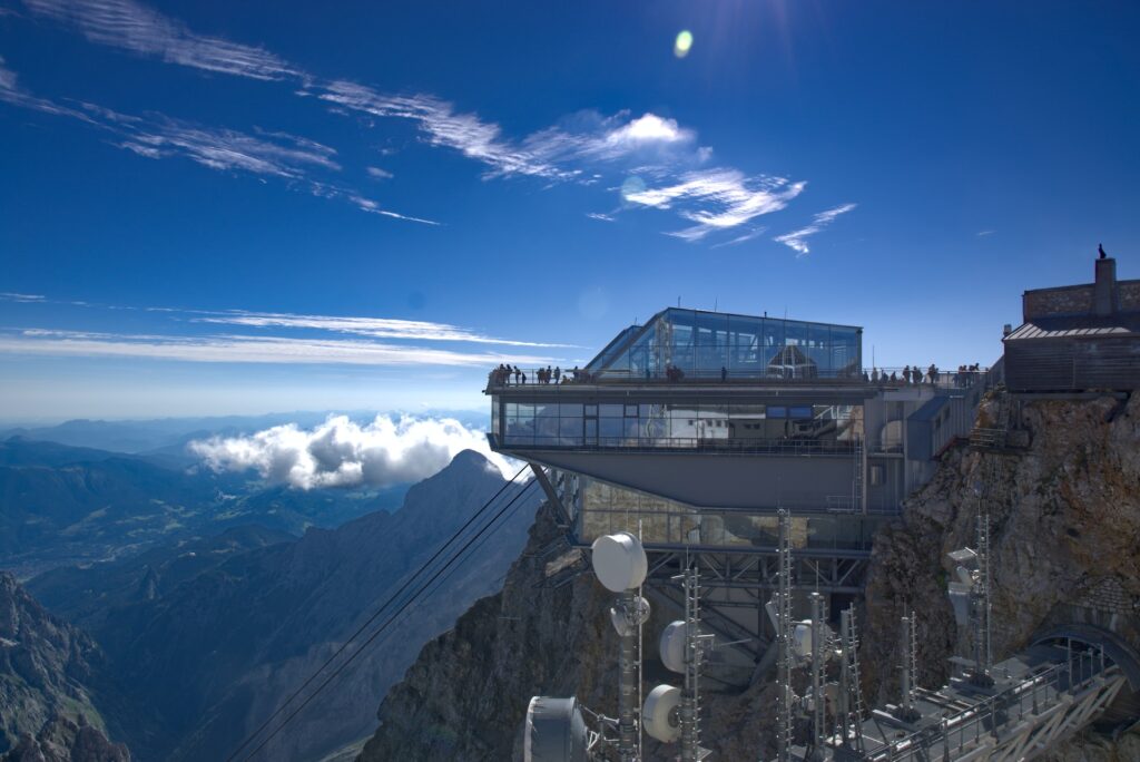 zugspitze najwyższy szczyt niemiec korona europy