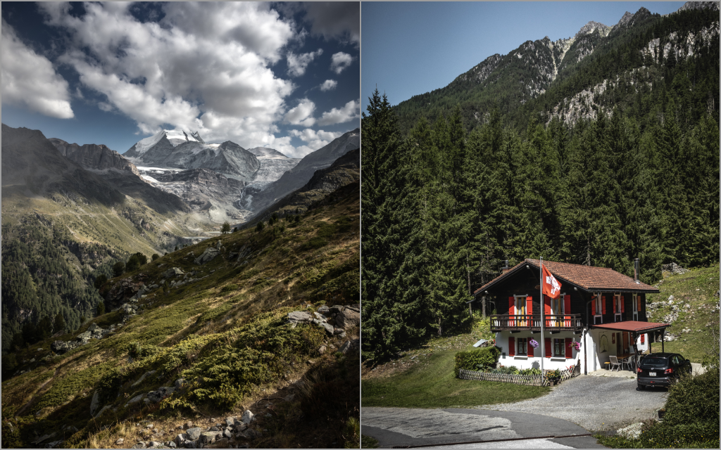 alpy szwajcarskie walkers haute route