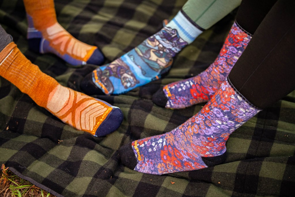 Kolorowe skarpety Smartwool