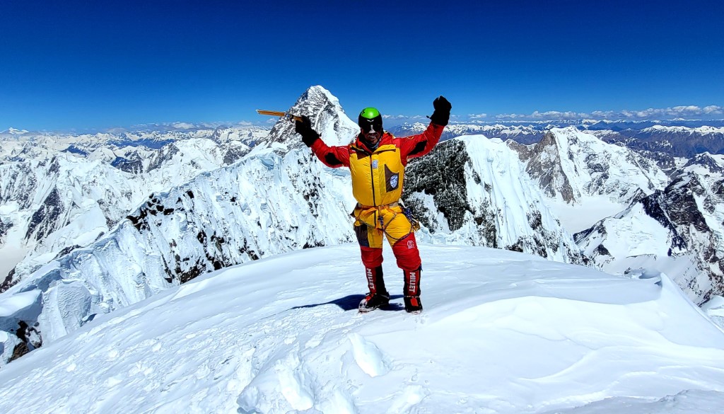 Mariusz Hatala na Broad Peak