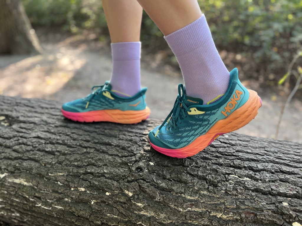 Hoka Speedgoat 5 w terenie