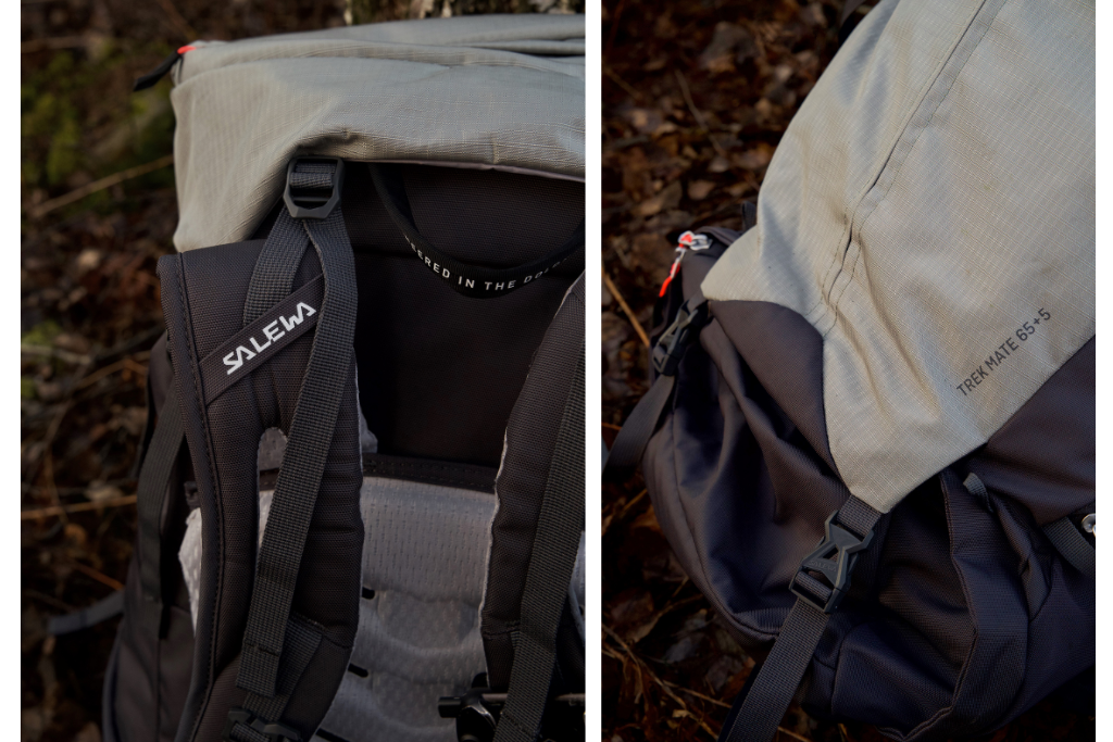 Plecak Salewa Trek Mate 65+5 w terenie podczas trekkingu