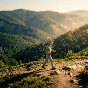 Kijki trekkingowe w góry do chodzenia