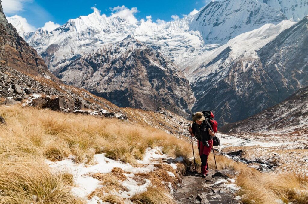 Ścieżka do Annapurna Base Camp, Himalaje, Nepal