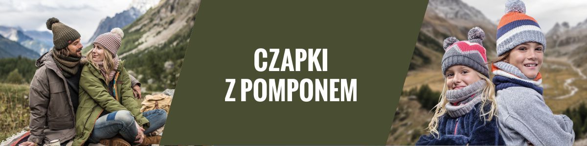 Czapki z pomponem Czapki z pomponem