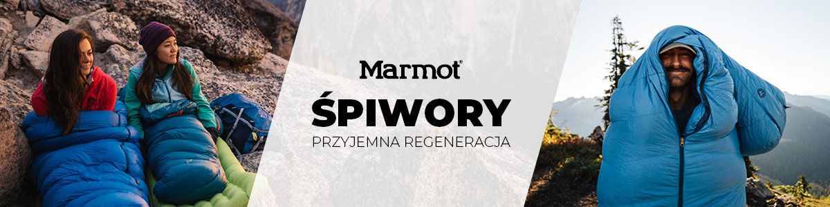 Śpiwory puchowe Marmot	