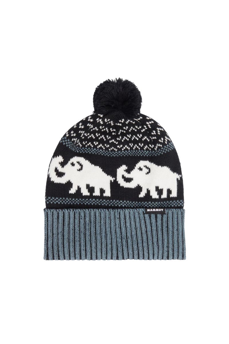 CZAPKA MAMMUT RETRO BEANIE-BLACK-STRATA