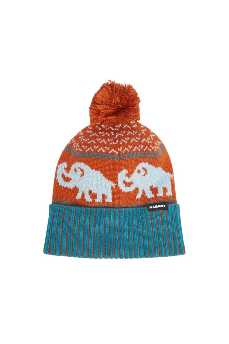 CZAPKA MAMMUT RETRO BEANIE-DEEP TEAL-AUTUMN LARICE