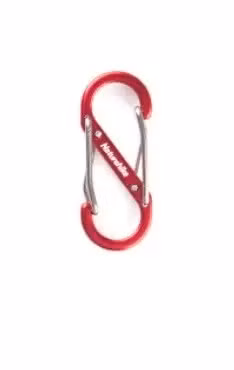 KARABINEK S-TYPE M 2 SZTUKI NH20GS004-RED