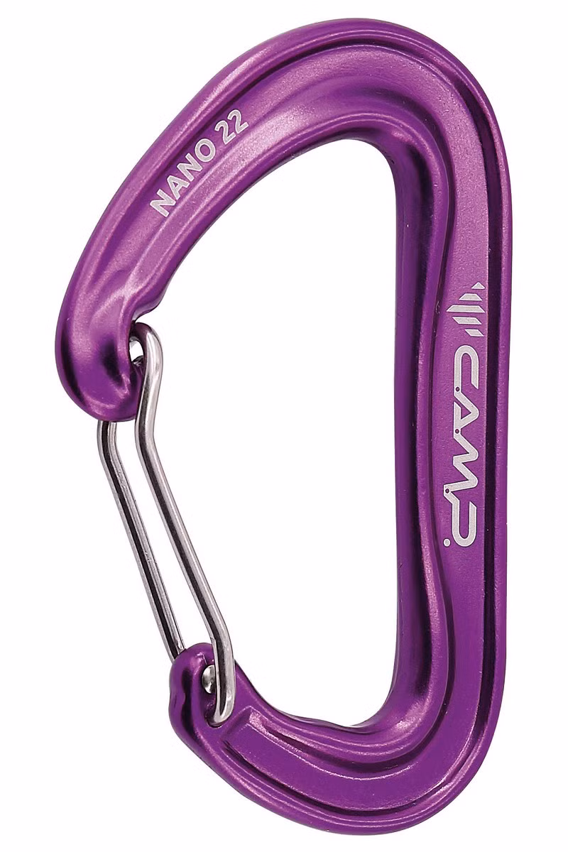 KARABINEK NANO 22-PURPLE