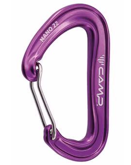 KARABINEK NANO 22-PURPLE
