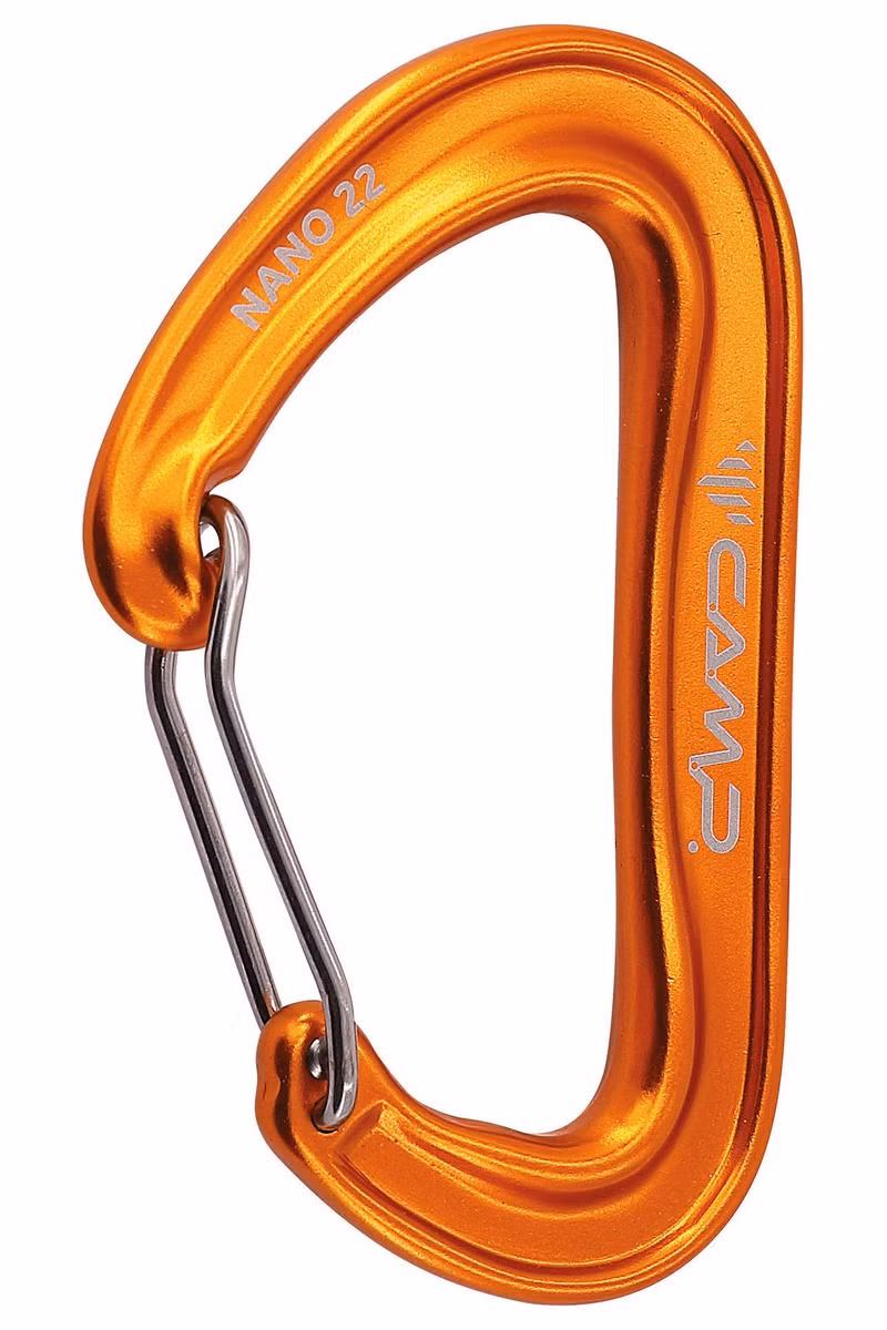 KARABINEK NANO 22-ORANGE