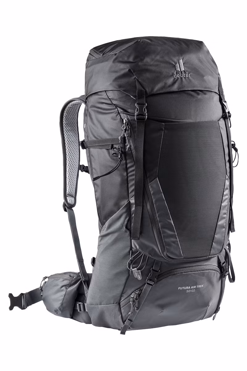 PLECAK TREKKINGOWY FUTURA AIR TREK 50+10-BLACK-GRAPHITE