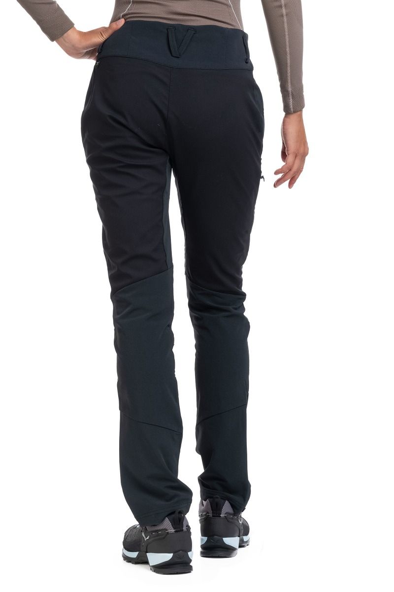 SPODNIE DAMSKIE PUEZ ORVAL 2 DST WOMEN-BLACK OUT SOFTSHELL