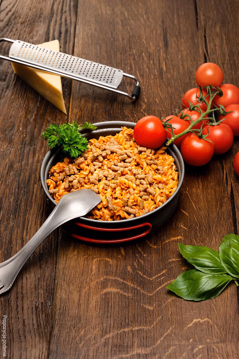 DANIE (524) MAKARON Z SOSEM BOLOGNESE 80G