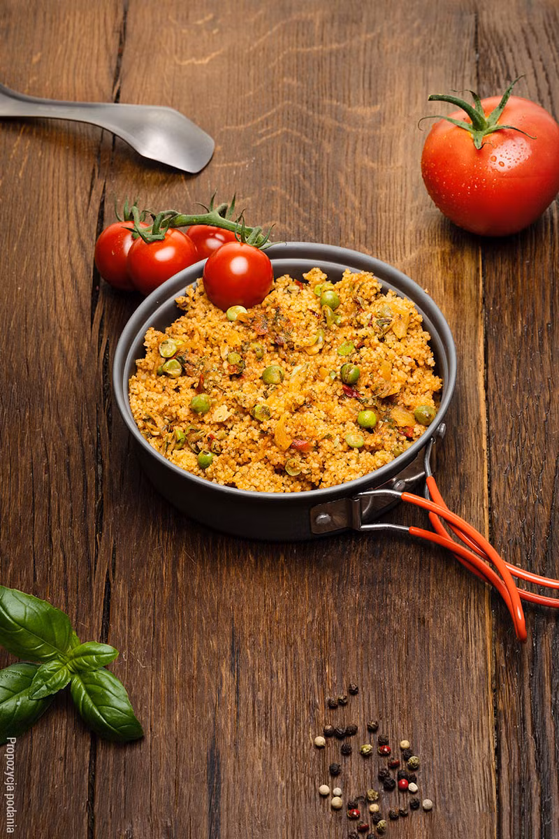 DANIE (535) TABBOULEH Z SOSEM POMIDOROWYM  80G