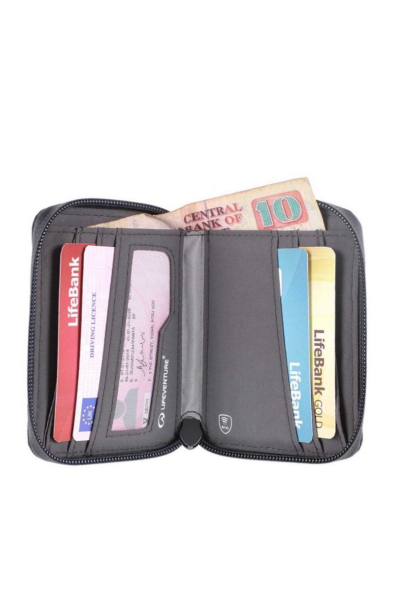 PORTFEL RFID BI-FOLD WALLET RECYCLED-GREY