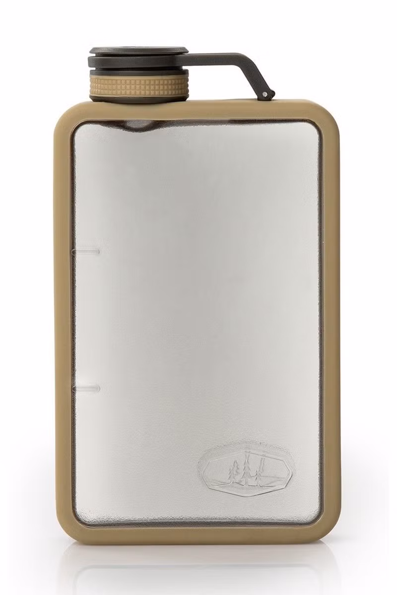 BUTELKA BOULDER 6 OZ FLASK-SAND