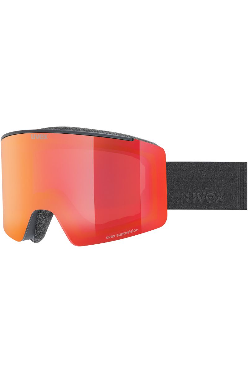 GOGLE IGNITE FM-BLACK MATT-MIRROR RED