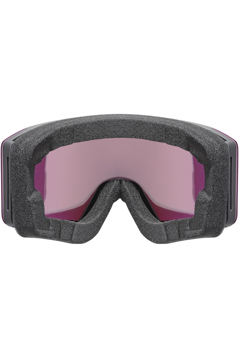 GOGLE IGNITE FM-BLACK MATT-MIRROR RED