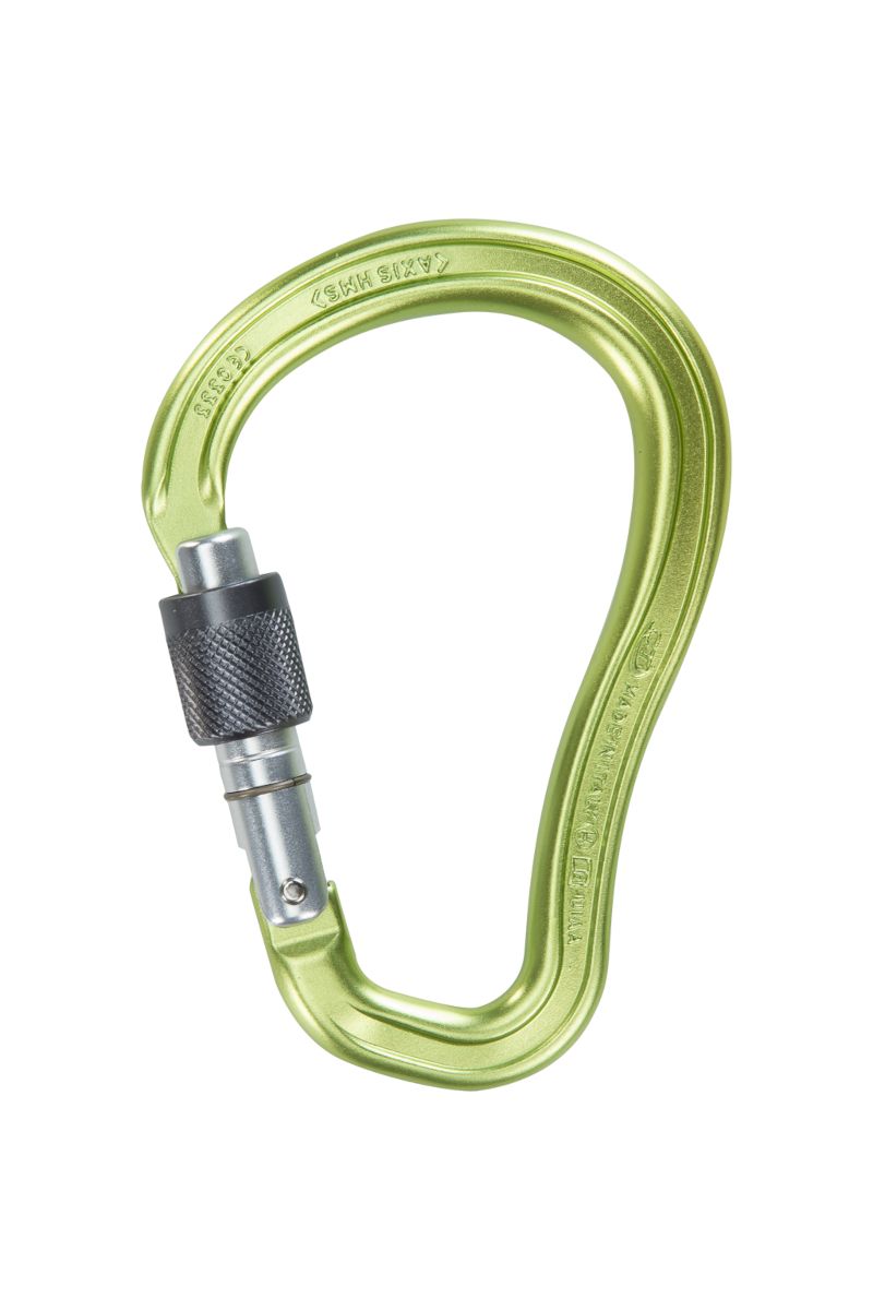 KARABINEK AXIS HMS SG-GREEN-GREY