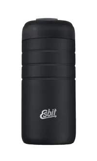 KUBEK MAJORIS THERMO MUG FLIP TOP-BLACK