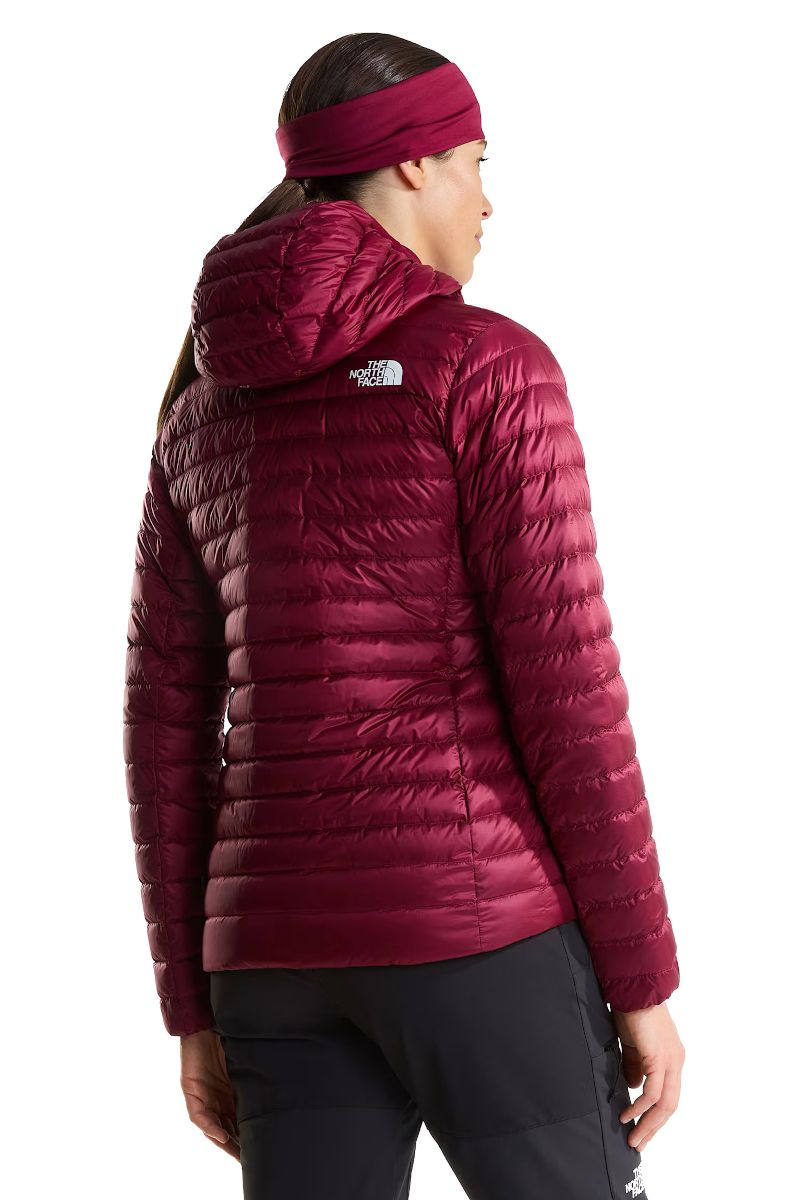 KURTKA BETTAFORCA LT DOWN HOODIE WOMEN-BURGUNDY CRUSH-LALI GURAN
