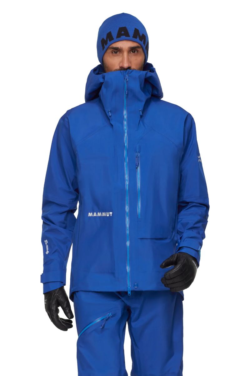 KURTKA EIGER NORDWAND ADVANCED HS HOODED-EIGER BLUE