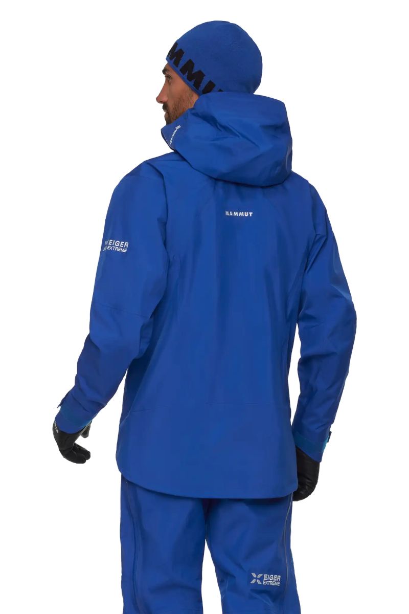 KURTKA EIGER NORDWAND ADVANCED HS HOODED-EIGER BLUE