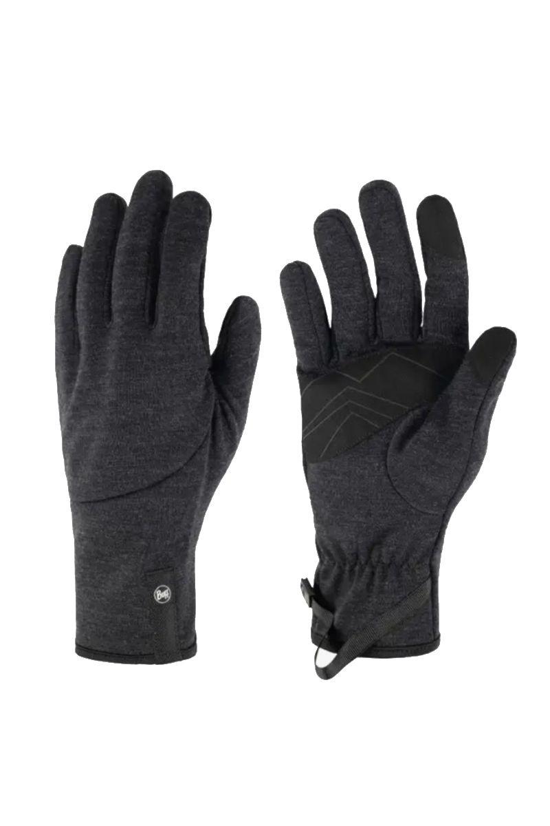 RĘKAWICZKI MERINO FLEECE-BLACK