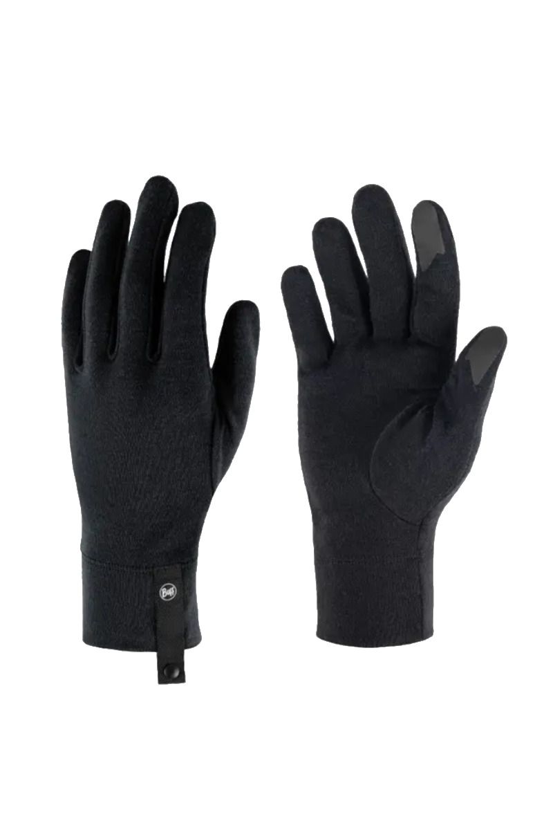 RĘKAWICZKI MERINO MIDWEIGHT-BLACK