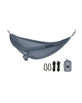HAMAK AIR INFLATION DOUBLE NH21DC012-GRAPHITE BLUE