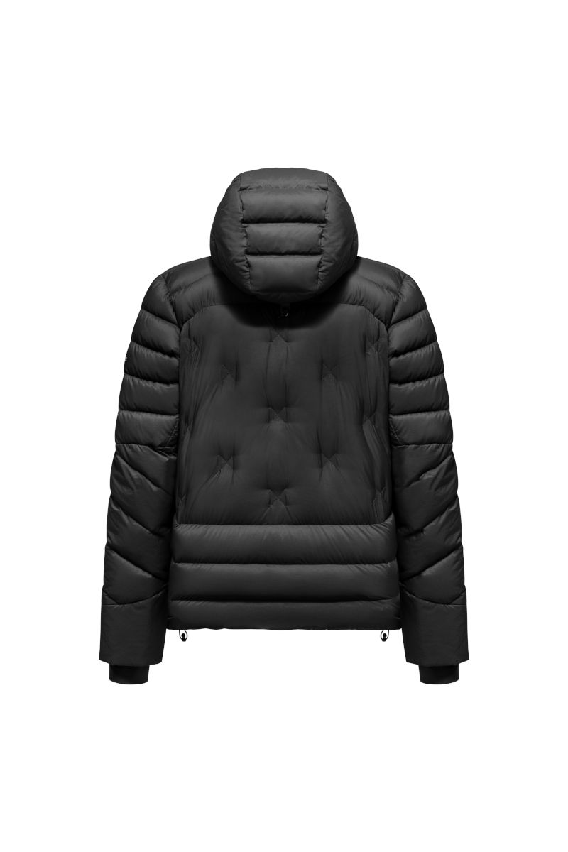 KURTKA ORTLES MED 4 RDS DOWN-BLACK OUT