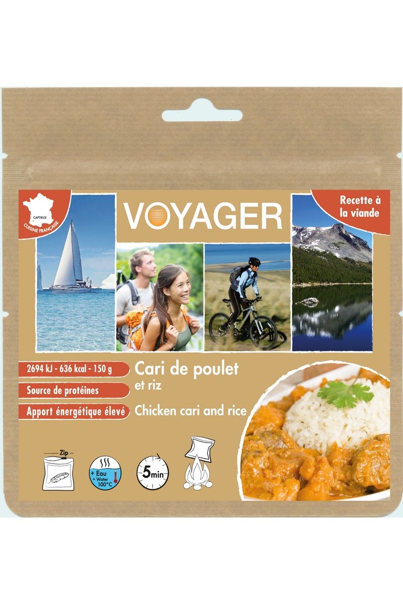 DANIE (566) KURCZAK CURRY Z RYŻEM 150G