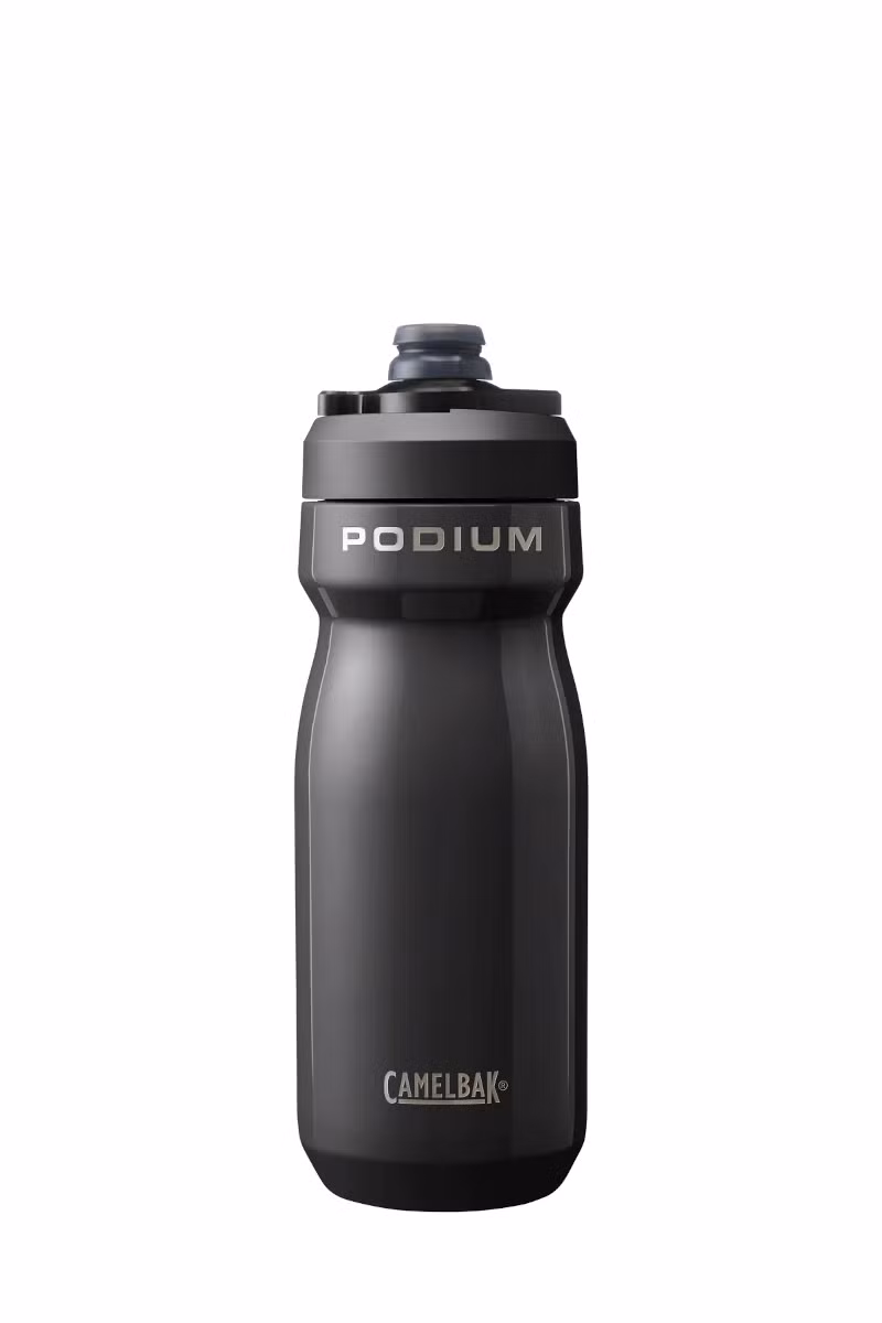 BIDON PODIUM INSULATED STAINLESS STEEL 530ML-BLACK