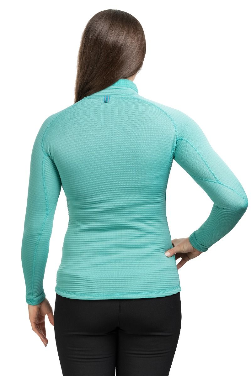 BLUZA ADMONT WOMEN-BLUE-TORQUISE