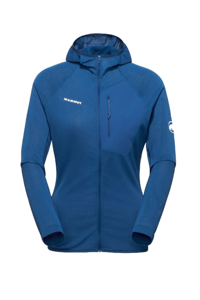 BLUZA AENERGY LIGHT ML HOODED WOMEN-TSCHIEL