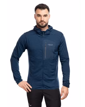 BLUZA ASCENDOR LIGHT HOODY-TEMPEST BLUE