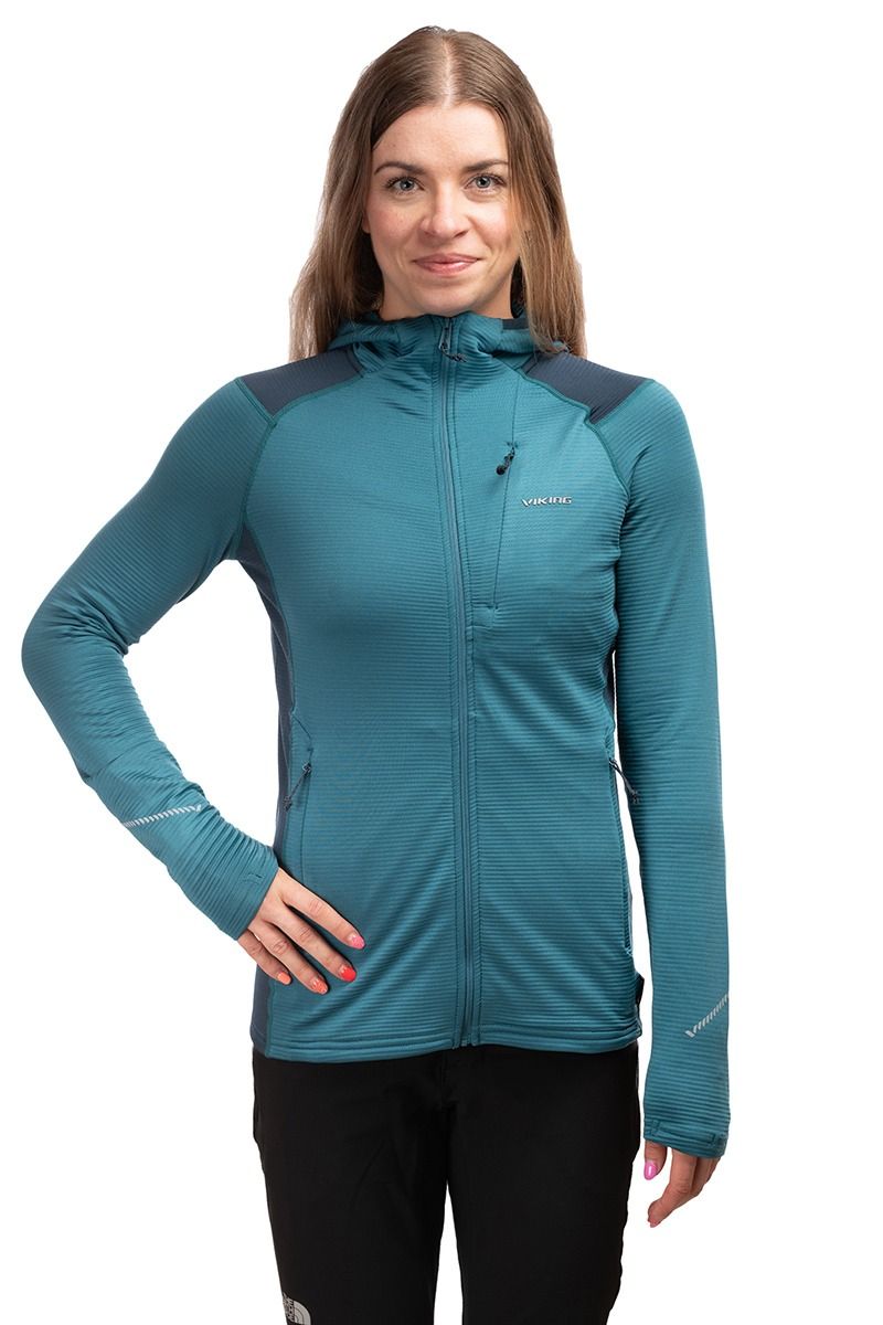 BLUZA BIRGER HOODIE WOMEN-BLUE-NAVY