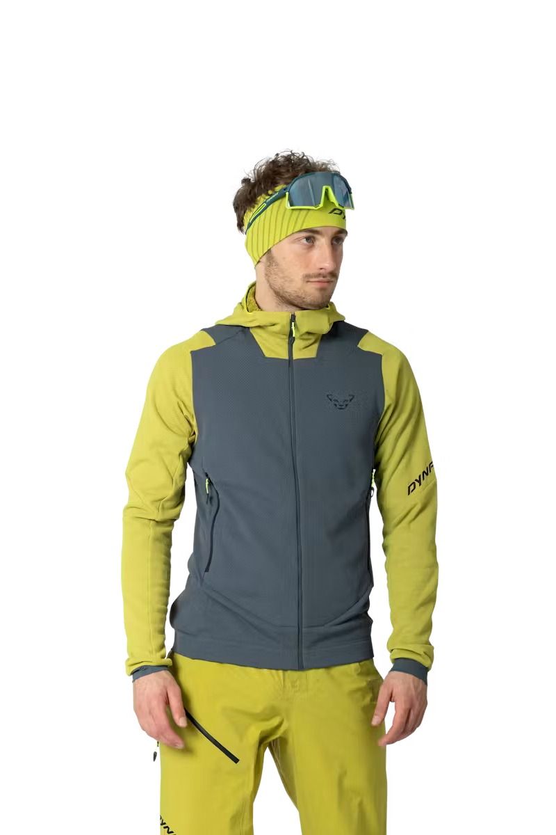 BLUZA BLACKLIGHT THERMAL HOODED-GOLDEN LIME-0720
