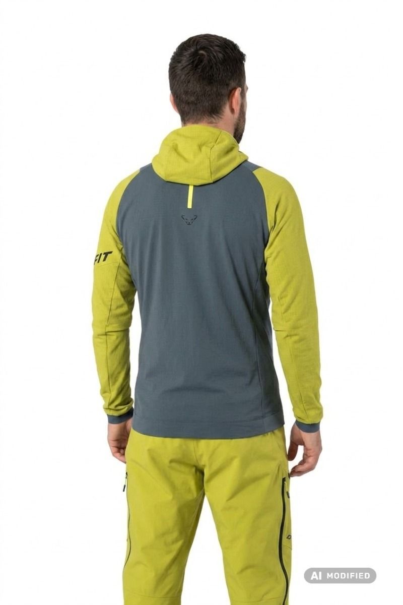 BLUZA BLACKLIGHT THERMAL HOODED-GOLDEN LIME-0720