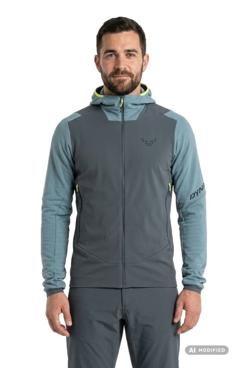 BLUZA BLACKLIGHT THERMAL HOODED-SMOKE BLUE-0720