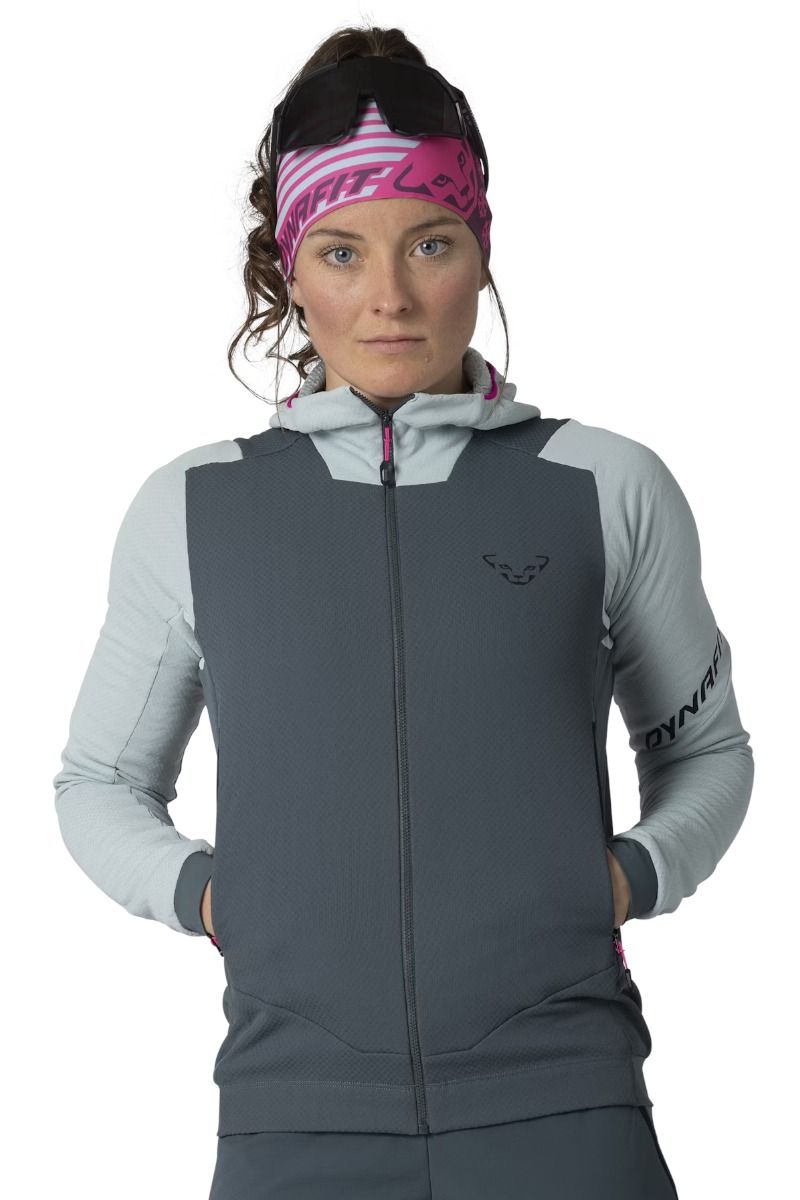 BLUZA BLACKLIGHT THERMAL HOODED WOMEN-CLOUD BLUE-0720