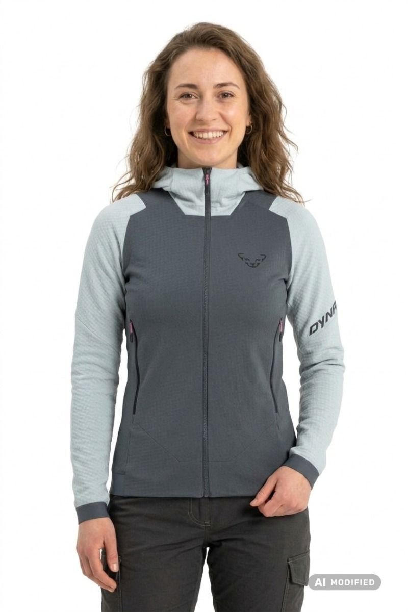 BLUZA BLACKLIGHT THERMAL HOODED WOMEN-CLOUD BLUE-0720